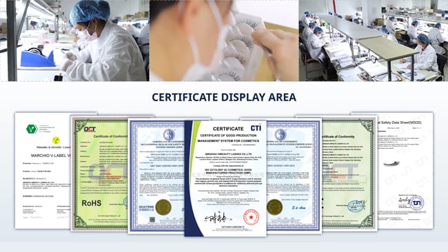 HIbeauty lashes Production capabilities