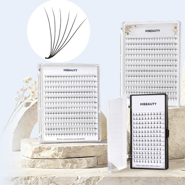 what is premade volume lashes